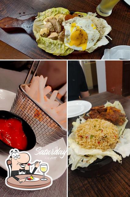 Food at FRIENDS Cafeteria