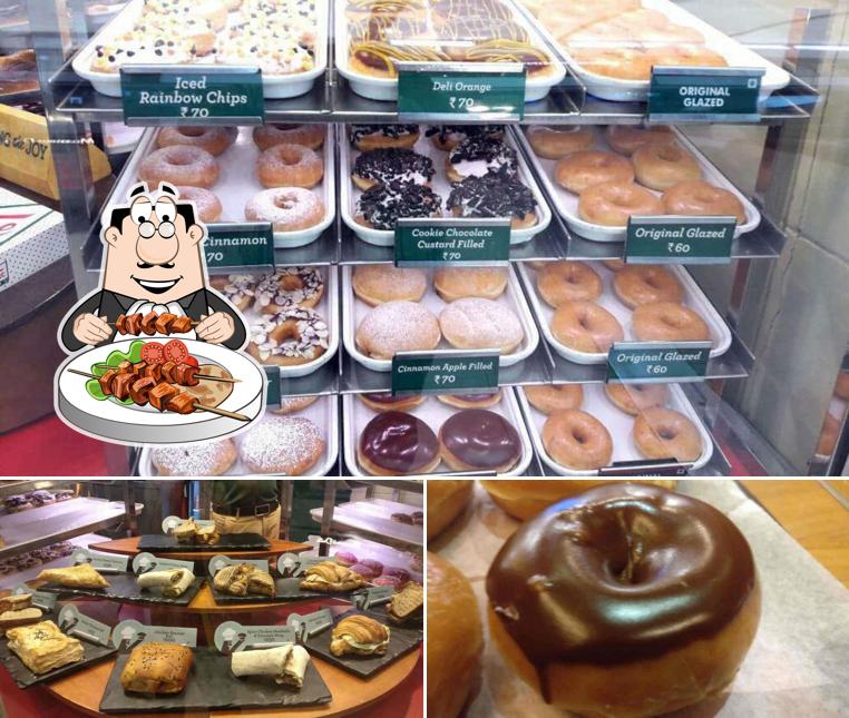 Food at Krispy Kreme