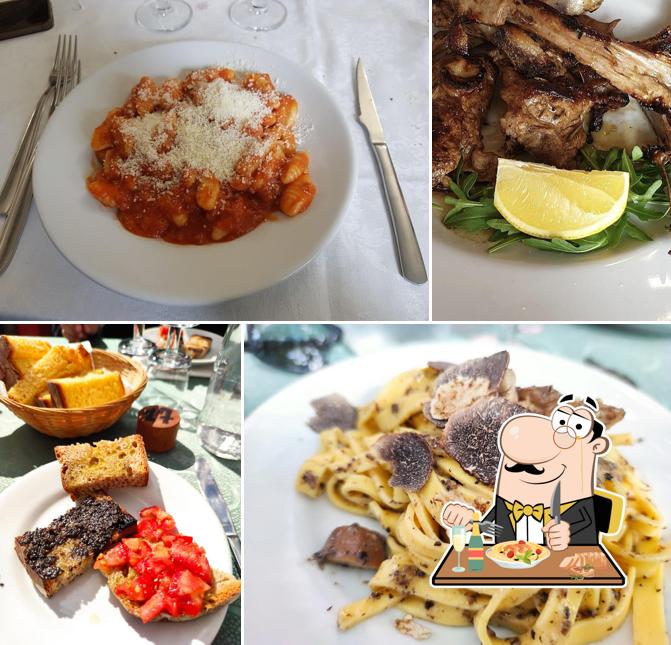 Platti al Trattoria "La Torre" Da Peppe Olè Se Magna