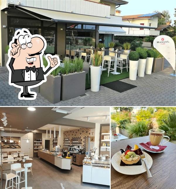 La immagine di interni e bevanda da Mauro La Pasticceria