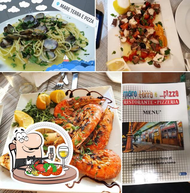 Prenditi tra i molti piatti di mare offerti a Pizzeria Ristorante Mare, Terra e....Pizza