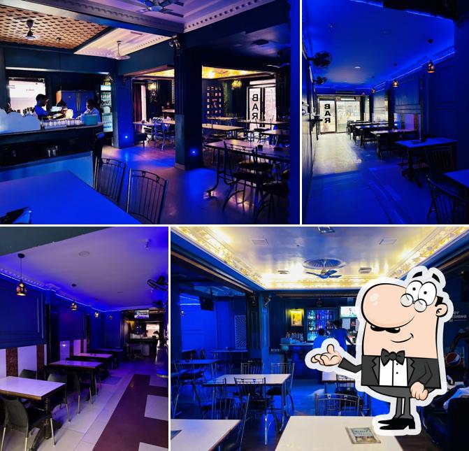 The interior of Babina bar and restaurant