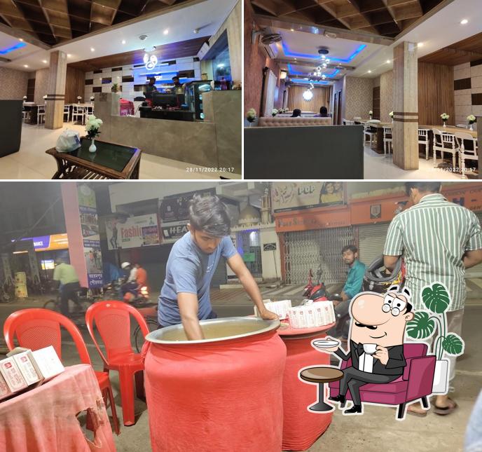 The interior of Al Aminia Biriyani house