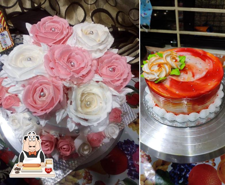 Ashanvi home bakery offers a number of desserts