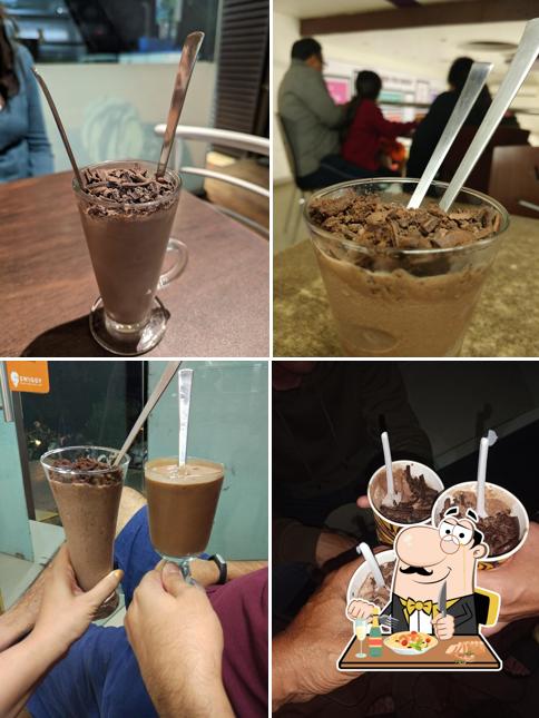 Chocolate mousse at Cafe Chokolade