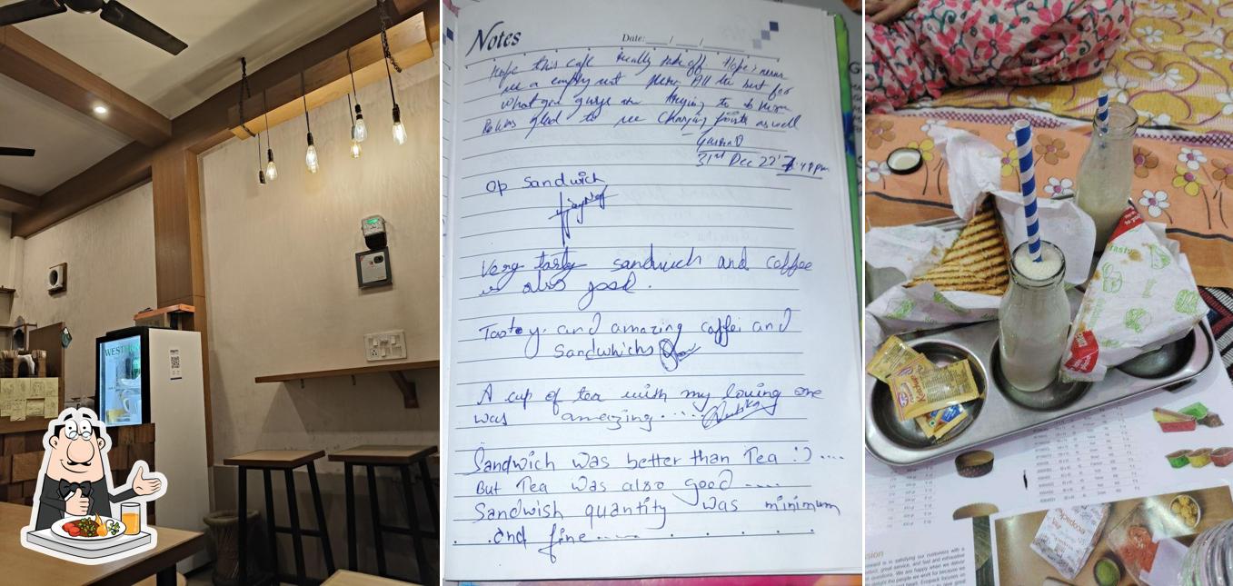 Meals at Caffein's Pocket cafe