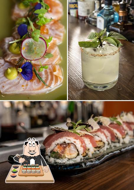 Prenditi le diverse opzioni di sushi
