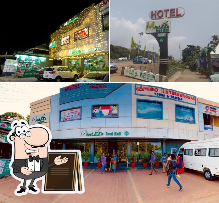 The exterior of Mintzza Food Mall