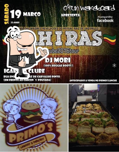 Primos lanches e porções