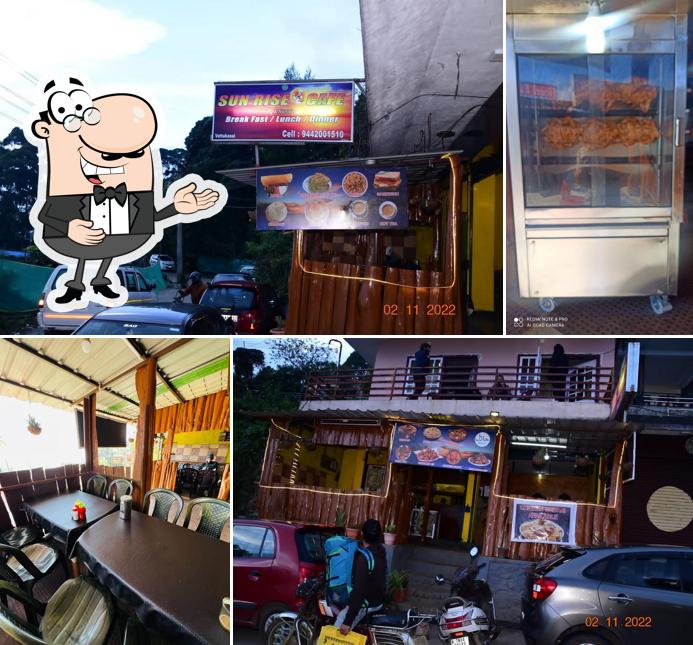 Look at the picture of Sunrise cafe vattakanal