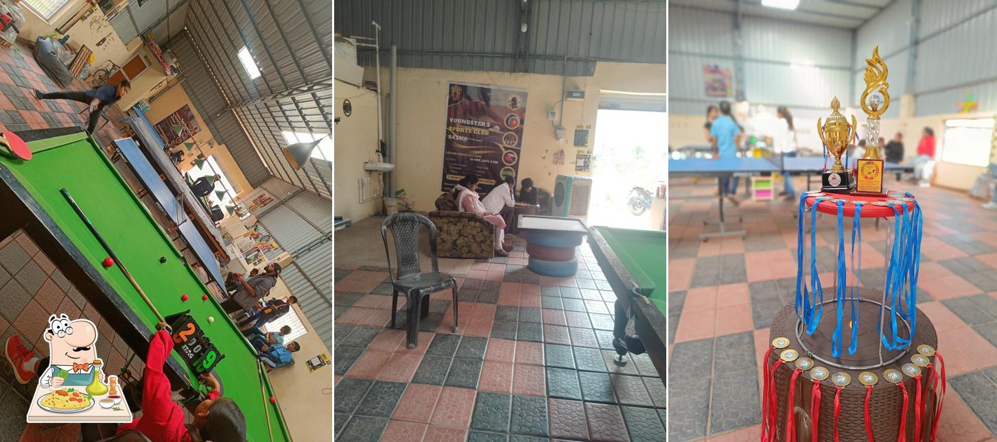 Food at Youngster's sport club & Cafe