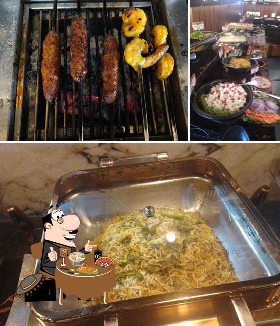 Food at The Big Grill