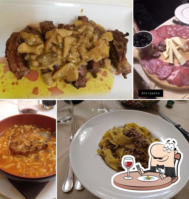 Platti al Trattoria Gasperini