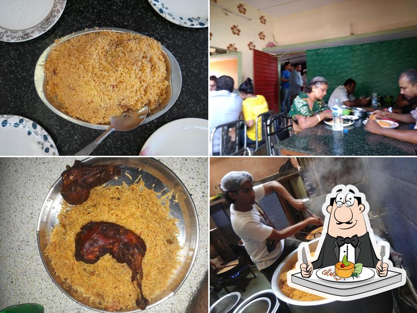 Food at Etihad Arabian Restaurant