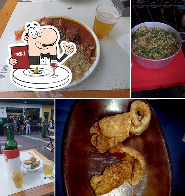 Comida em Bar do Bigode