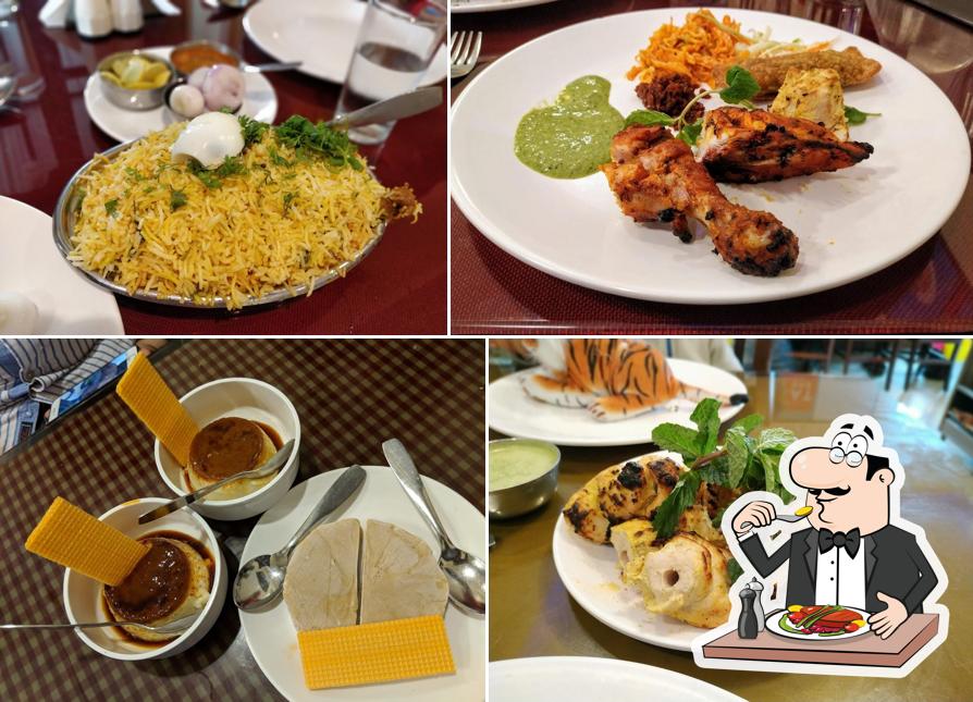 Food at Blue Nile Restaurant