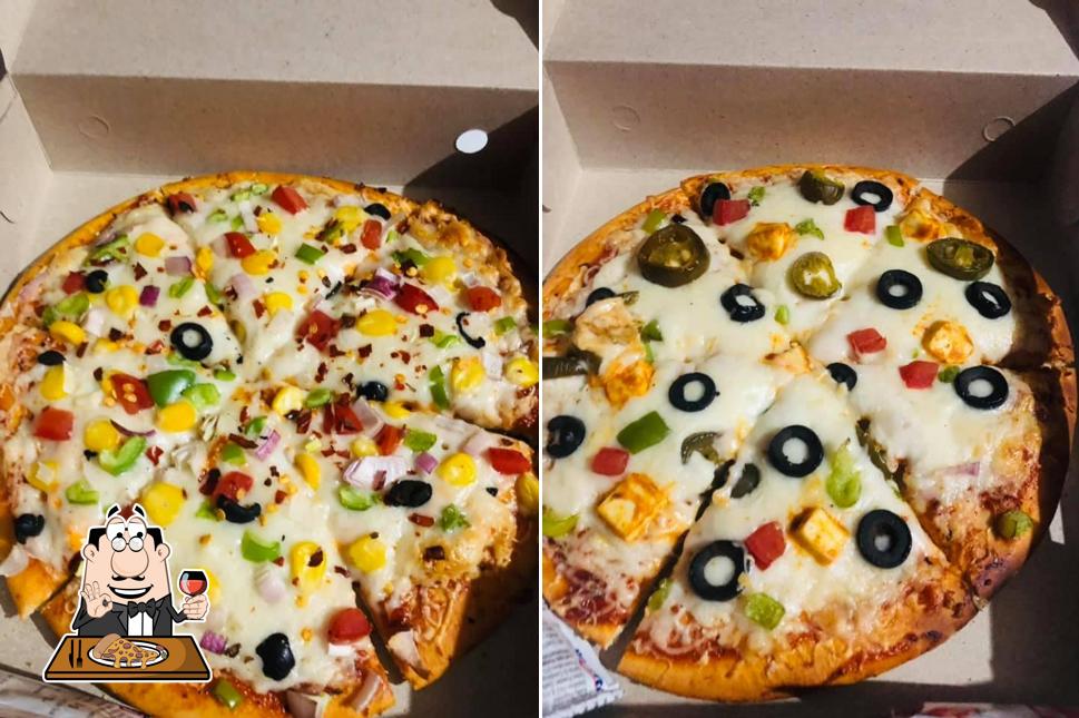 At C Square Coffee And A Lot More, you can enjoy pizza
