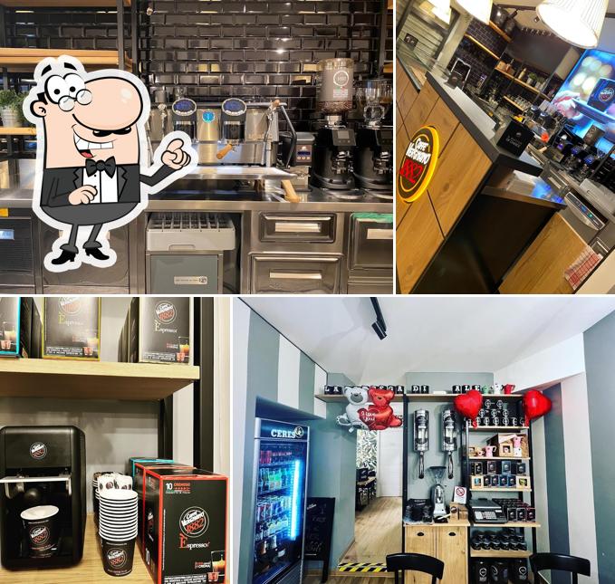 Gli interni di Caffè Vergnano Monza via Prina 5