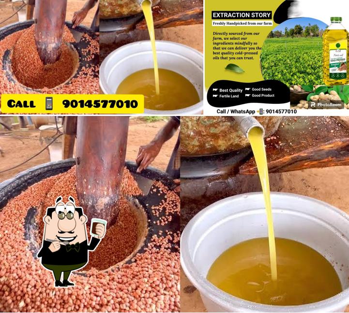 GM Nuts Oil HOME ESSENTIALS: Homemade rice mix,Groundnuts and cold-pressed (Chekku,Ganuga) oils mill Home Delivery available provides a range of drinks
