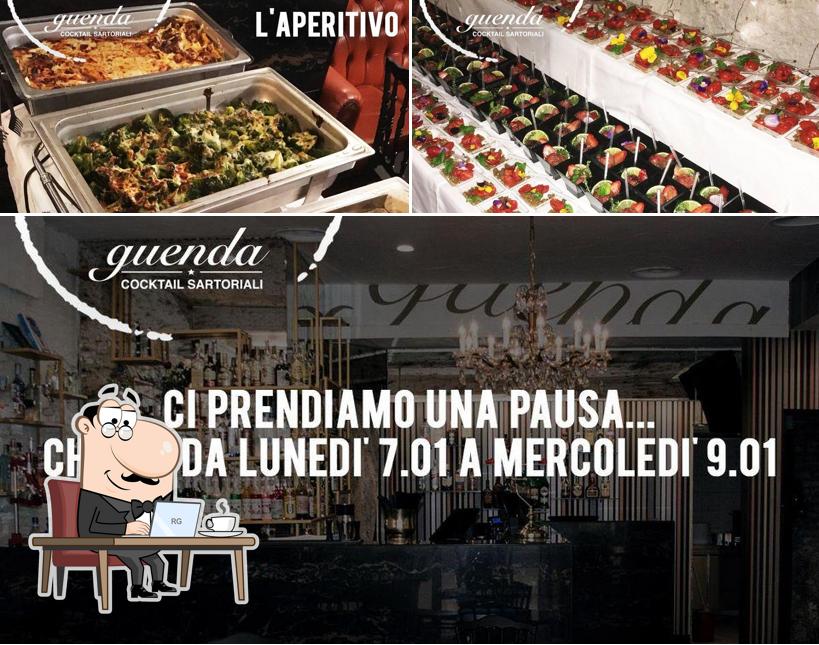 Gli interni di Guenda