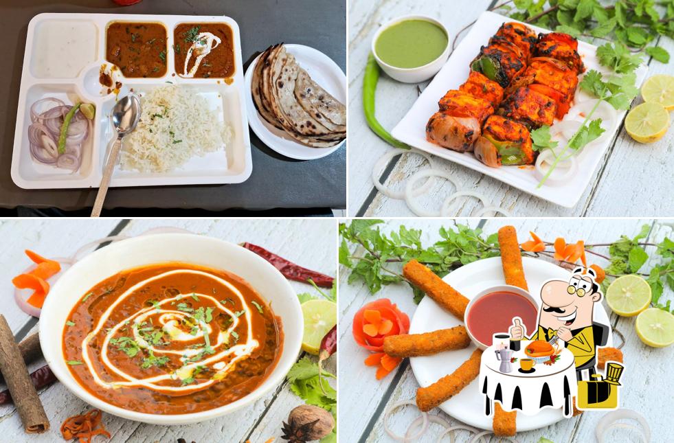 Food at Mini Meals vegetarian Restaurants