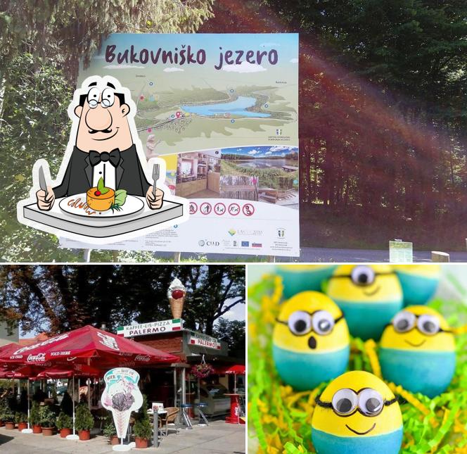 Platti al Okrepčevalnica Cuffi pri Bukovniškem jezeru