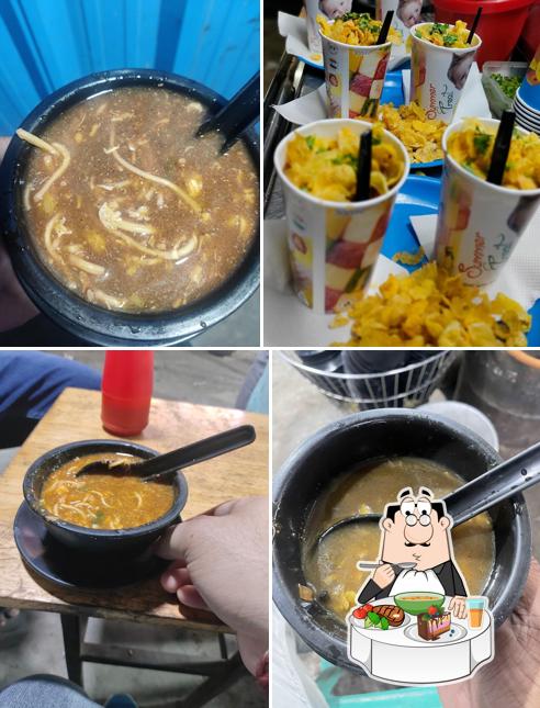 Hot and sour soup at Amma hot soups