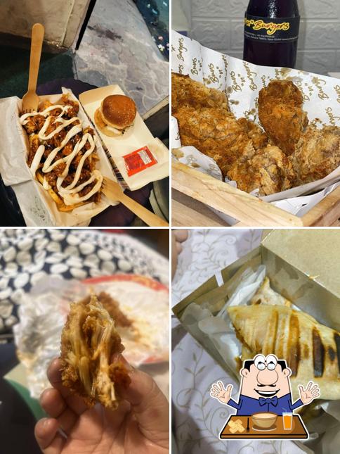 Food at Buns “n” Burgers
