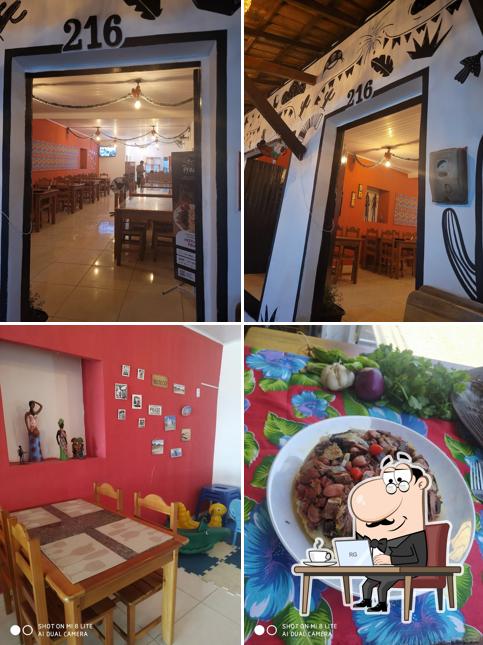 O interior do Cangaceiros do Prado Culinária Nordestina e Sushi Bar