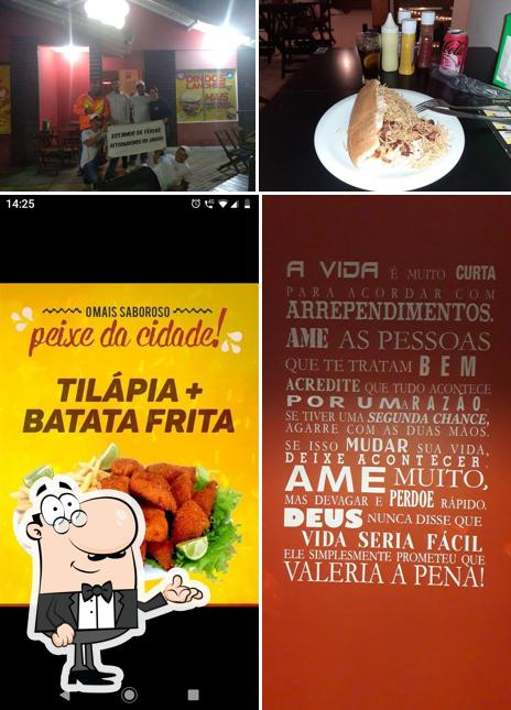 O interior do Dindo'S Burguer