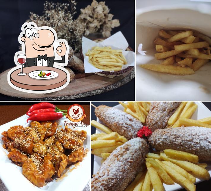 Comida em Frango Frito Agridoce