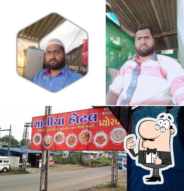 Look at this pic of SANIYA CHIKAN CORNER