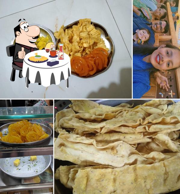 Cheese plate at Saurashtra Farsan Mart