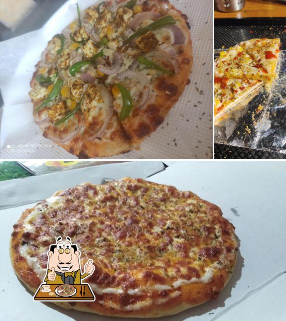 Try out different types of pizza