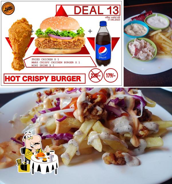 Meals at THE PLANET BURGER (T.P.B)