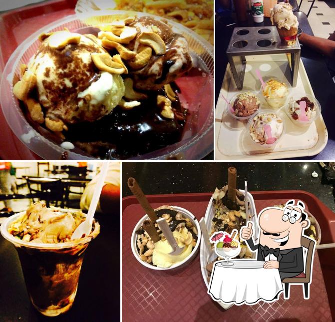Order one of the sweet dishes