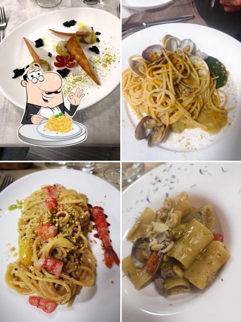 Spaghetti alla carbonara al Ristorante Alta Marea