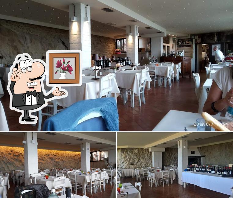 Gli interni di Ristorante La Rocca