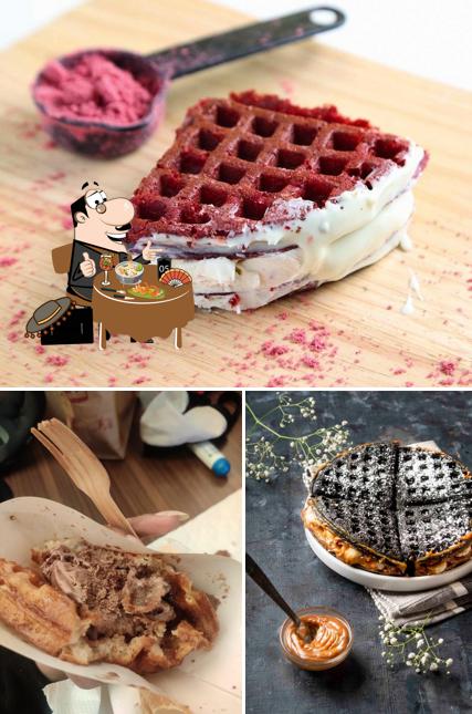 Food at The Belgian Waffle Co