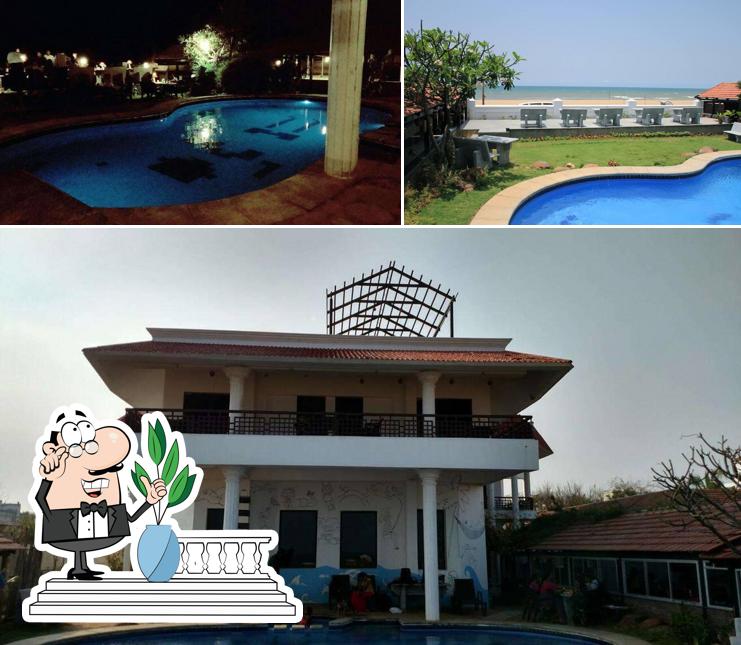 You can get some fresh air outside The Beach Club