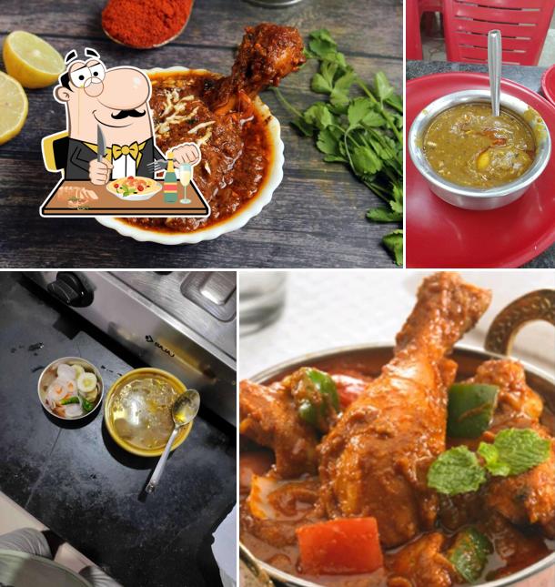 Meals at Barbeque corner restaurant BBQ