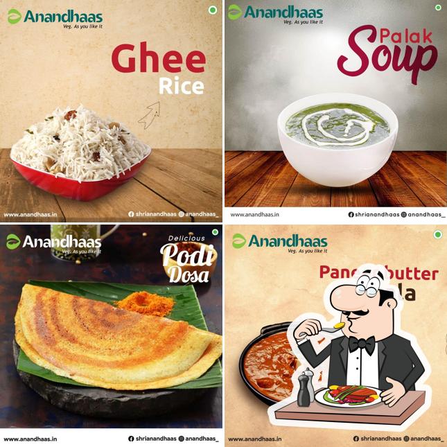 Food at Shri Anandhaas Restaurant
