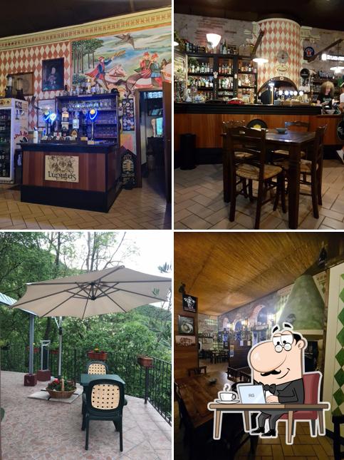 Guarda la foto che presenta la interni e bancone da bar di Locanda Bellavista