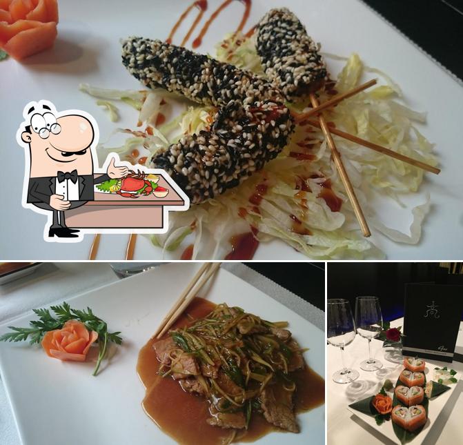 I clienti di GRU SUSHI possono gustare vari piatti di mare