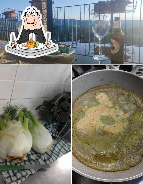 Platti al Agriturismo Brusalino