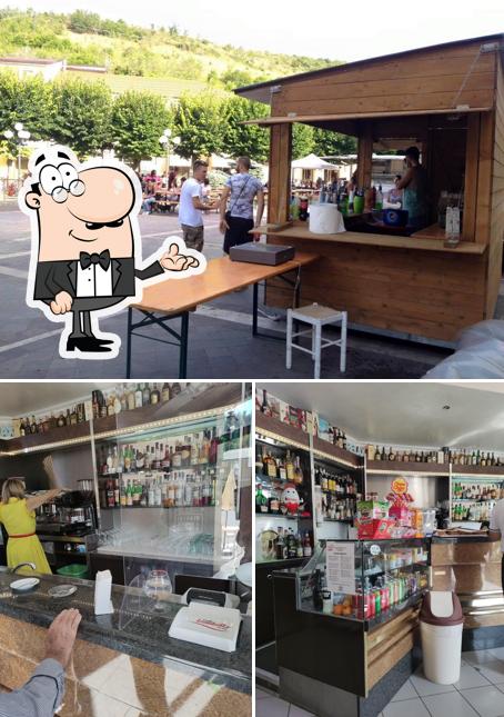 Gli interni di Bar Centrale