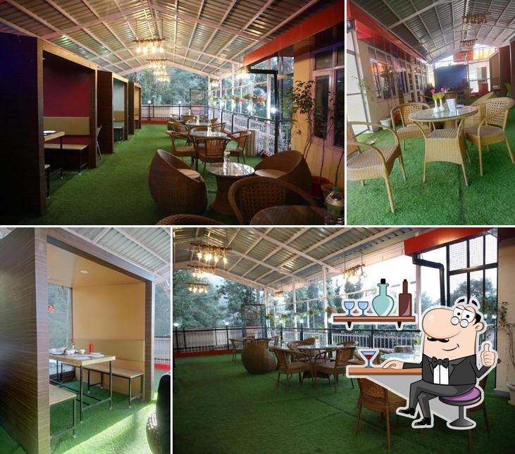 The interior of Cafe Retro & Restaurant