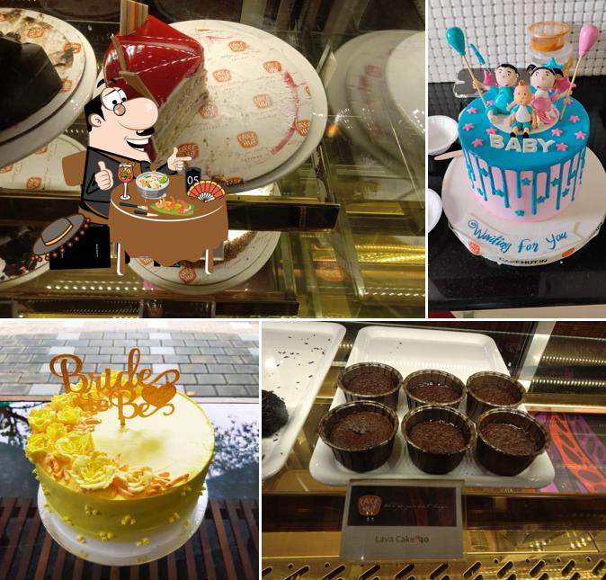 Food at Cake Hut atlantis jn thevara
