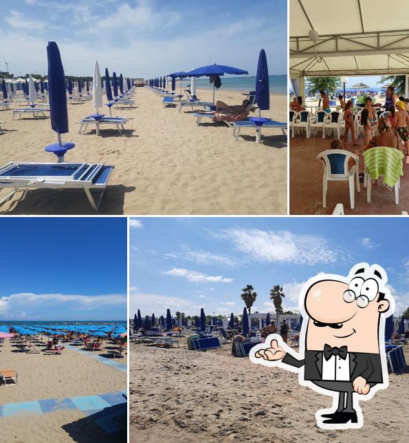 Gli interni di Conchiglia Azzurra