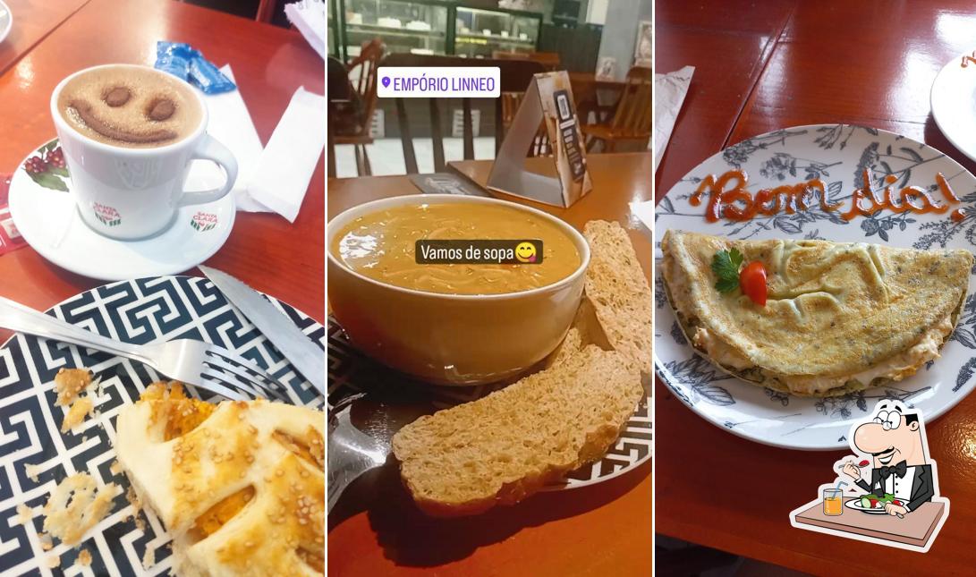 Platos en Empório Linneo